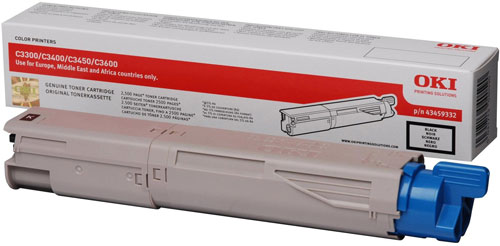 OKI C3300 3400 BK